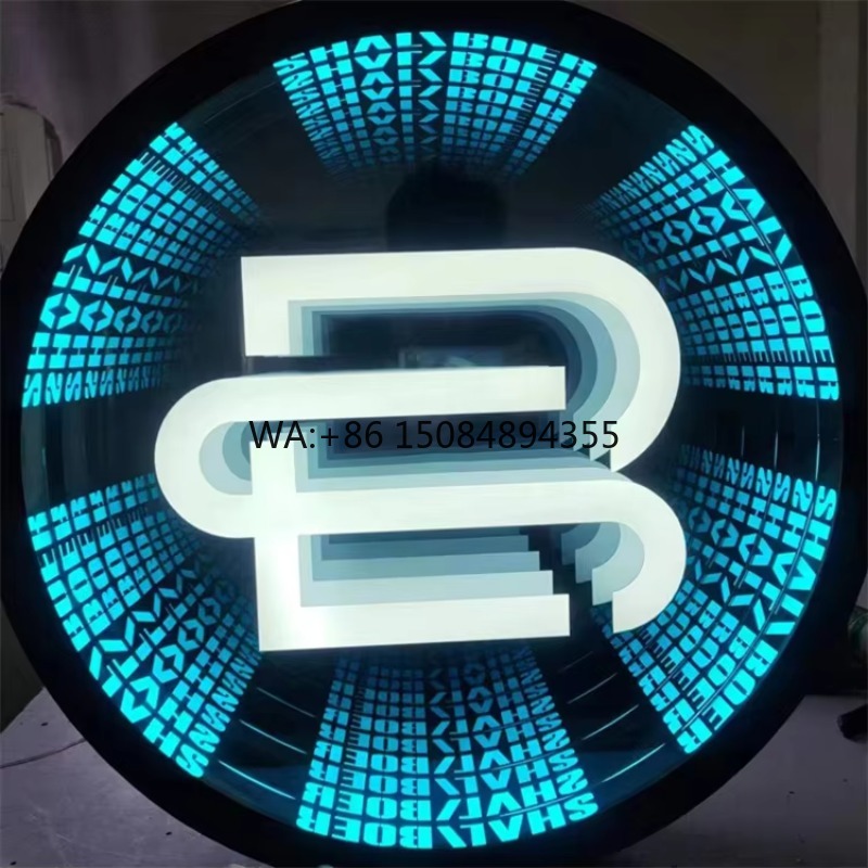 Decorative Mirror - تصميم مجاني مخصص لافتة نيون LED
