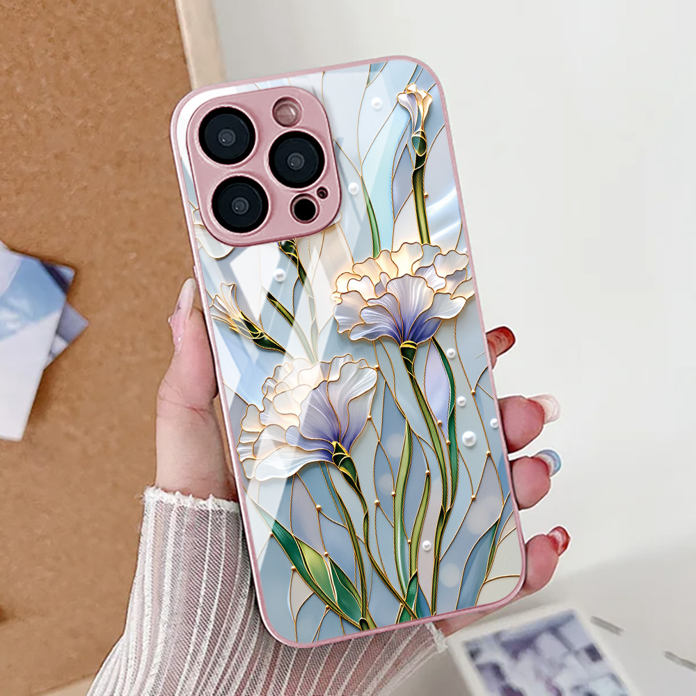 Vase Decor - لوتس زهرة جراب هاتف آيفون 16